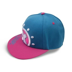 Tony Chopper One Piece Inspired Hat Baseball Cap Luffy Snapback Flat Bill Luffy - Picture 1 of 3