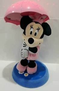 Disney Minnie Mouse Dreamy Stars Soother Cloud Umbrella 12" Lamp Light Up Stars - Picture 1 of 6