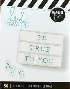 50 lettere Heidi Swapp tendone amore NUOVO #200 - Foto 1 di 3