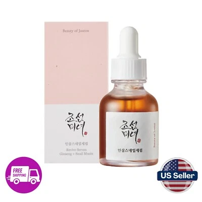 Beauty of Joseon Revive Snail Mucin Ginseng Serum Hydrating Peptide ORIGINAL - Image 1 of 4