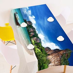 3D Islets 4768 Tablecloth Table Cover Cloth Birthday Party Event AJ WALLPAPER AU