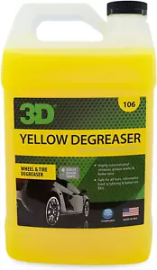 Yellow Degreaser Wheel & Tire Cleaner - Safely Removes Brake Dust & Dirt from Wh - Picture 1 of 12