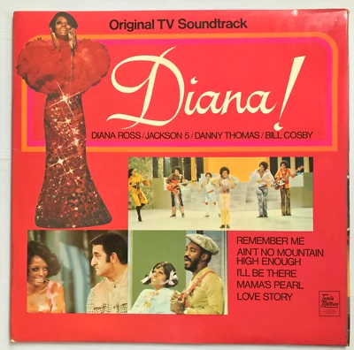 Diana Ross Soundtrack Vinyl LP Jackson 5, Michael Jackson 1971 Motown - Image 1 of 4