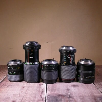 Bundle of 5 Olympus Fit Lenses (see description) - Image 1 of 4