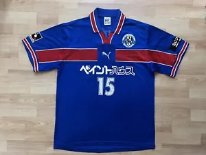 Vintage 1999 Oita Trinita #15 Football Shirt Soccer Jersey Puma Coca Cola - Picture 1 of 13