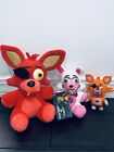 Lot Of 3 Official Fnaf Five Nights at Freddy’s Plush Lolbit Sister location Doll