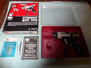 VINTAGE CRAFTSMAN COMMERCIAL HYDRAULIC RIVETING TOOL 97477 - Picture 1 of 11