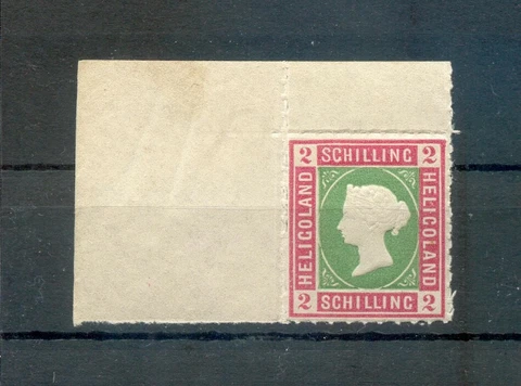 Helgoland 3I Variety Luxury Bow Corner MNH Mint (71551 Cover