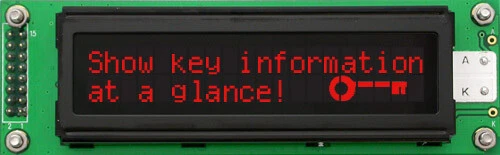 Matrix Orbital LK202-25-USB-R LCD Display - Image 1 of 2