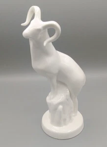 Royal Doulton Images Series 1982 Capricorn White Porcelain Figurine Statue - Picture 1 of 8