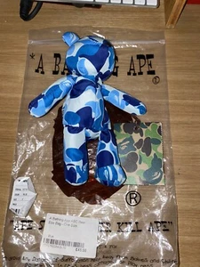 BAPE by A Bathing Ape ABC Camo Bear Eco Bag "Blue Camouflage" Packable Tote bag - Picture 1 of 2