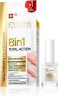 Eveline Golden Shine Intensive Nail Conditioner 8 In 1 Total Action- 12ML