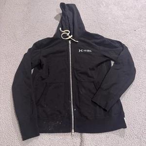Reigning Champ Hoodie Mens Medium Black Full Zip Heavyweight Cotton Outdoors - Picture 1 of 10