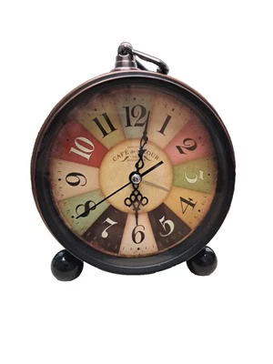 Königswerk Vintage Analog Alarm Clock 5.25inch Small Silent Desk Clock with Nigh - Image 1 of 4