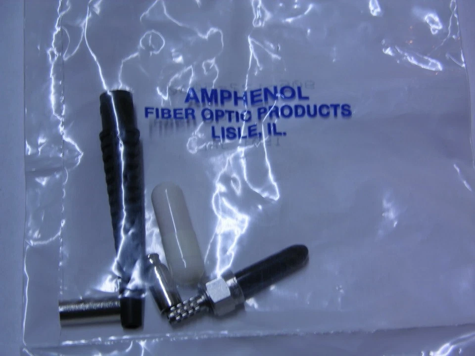 3 conectores de fibra óptica Amphenol 906-122-5000 SMA Foto 1 de 1