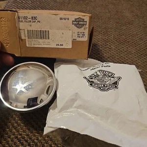 GenuineCHROME Harley-Davidson 61102-83C, Fuel Filler Cap, PV CT:611B1 MYI: 1983 - Bild 1 von 7