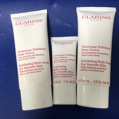 CLARINS Exfoliating Body Scrub For Smooth Skin Bundle TOTAL  230ml SEE DESCRIPT - Image 1 of 4