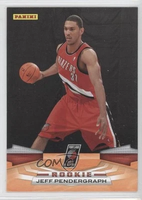 2009-10 Panini Rookie Glossy Jeff Pendergraph #381 Rookie RC - Image 1 of 2