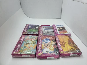 6 NEW Sega Game Gear Games Damaged boxes Aladdin,Jungle Book,Lion King,Tank #B1 - Picture 1 of 11