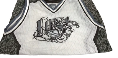 De Colección Años 90 Y2K Lost TANK TOP JERSEY M/L Patinador Streetwear Calaveras Foto 1 de 4