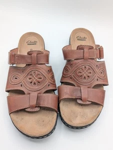Clarks Collection Lexi Empress Women’s Sandal Size 11 M Slip On EUC - Picture 1 of 10