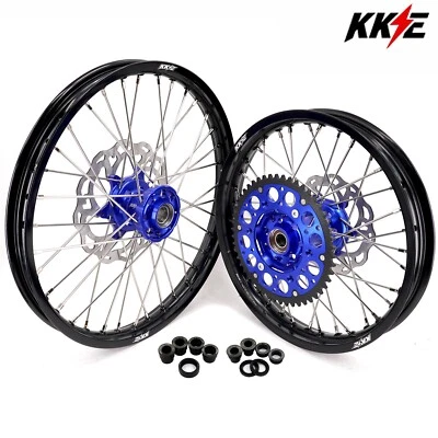 Ruedas de moto de cross CNC KKE 21/18 para discos Husaberg 125 250 450 FE FE TE 2004-2014 Foto 1 de 4