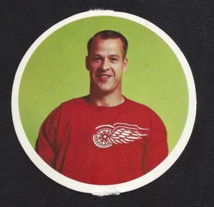 1962 El Producto Discs #3 Gordie Howe Vintage Detroit Red Wings Hockey 1962-63 - Picture 1 of 2