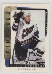 1996-97 Pinnacle Be A Player Auto Kevin Kaminski #86 Auto