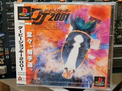 Derby Jockey 2001 (2000) Brand New Factory Sealed Japan Playstation 1 PS1 Import - Image 1 of 3