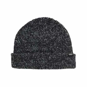 Vans Off the Wall "Core Basics" Beanie (Black Heather) Cuffed Knit Cap - Picture 1 of 1