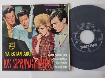 7" Single Los/ The Springfields/ Dusty Springfield - Ya estan aqui Vinyl EP Spai - Image 1 of 4