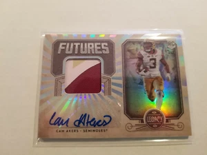 2020 Legacy Cam Akers #FP-CA Futures Patch Autograph 241/399 Seminoles READ DESC - Picture 1 of 3