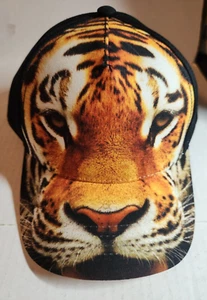 Riverbanks Zoo Columbia SC Tiger Hat Graphix 360 Strap Back Hat New - Picture 1 of 6