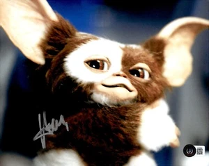 Howie Mandel firmado Gremlins 8x10 foto voz de Gizmo autógrafo ~ Beckett BAS - Imagen 1 de 2