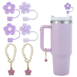 Juego de 6 accesorios para Stanley Cup 40 30 oz funda aislada portavasos de viaje - Imagen 1 de 11