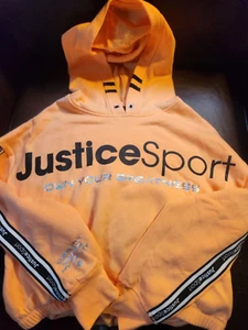 Justice Sport Sweatshirt - New - Size M (10) - Picture 1 of 3