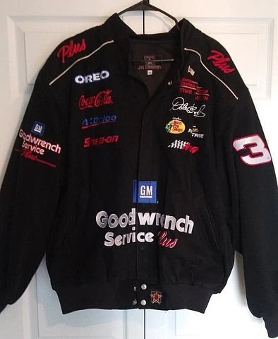 Barely Worn Dale Earnhardt GM Goodwrench Nascar Jacket JH Design Chase Mens XL Cover