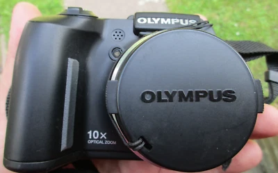 OLYMPUS SP-500UZ Compact Digital Bridge Camera 6MP 10X Zoom - Image 1 of 4