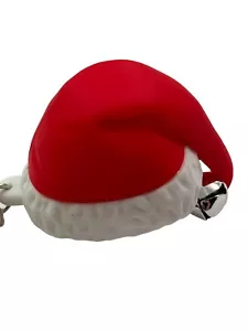 Bath & Body Works PocketBac Red Santa Hat Sanitizer Holder Sleeve New - Picture 1 of 4
