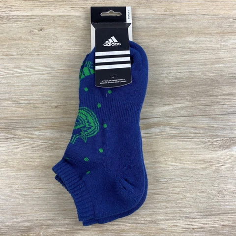 Vancouver Canucks Socks Blue NHL Adidas Womens Socks Brand New Socks One Size Cover