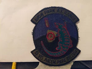 USAF 56TH Combat Support Squadron Subdued Patch 4 1/4 X 3 1/2 INCH # 2 - Picture 1 of 3
