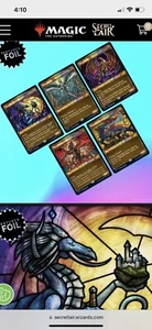 MTG - Secret Lar - Dominaria United Stained Glass Foil Edition - NEU/SEALED - Bild 1 von 8