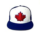 Toronto Blue Jays New Era Red Maple Leaf 59FIFTY Fitted Hat Size 7 5/8 MLB