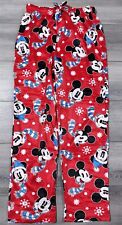Mickey Mouse Pajamas Mens X-Large 40-42 Disney Christmas Xmas Lounge Pants PJs