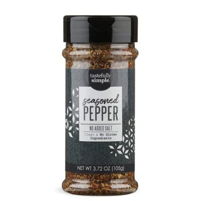 Tastefully Simple Seasoned Pepper 3.72 Ounce - Image 1 of 4