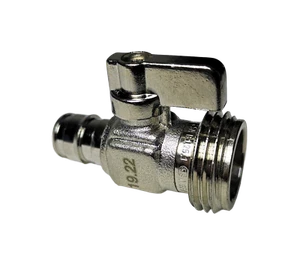 10) 1/2 PEX A X 3/4" GHT VENTIL, EXPANSION GARTENVENTIL, F1960 - Bild 1 von 1