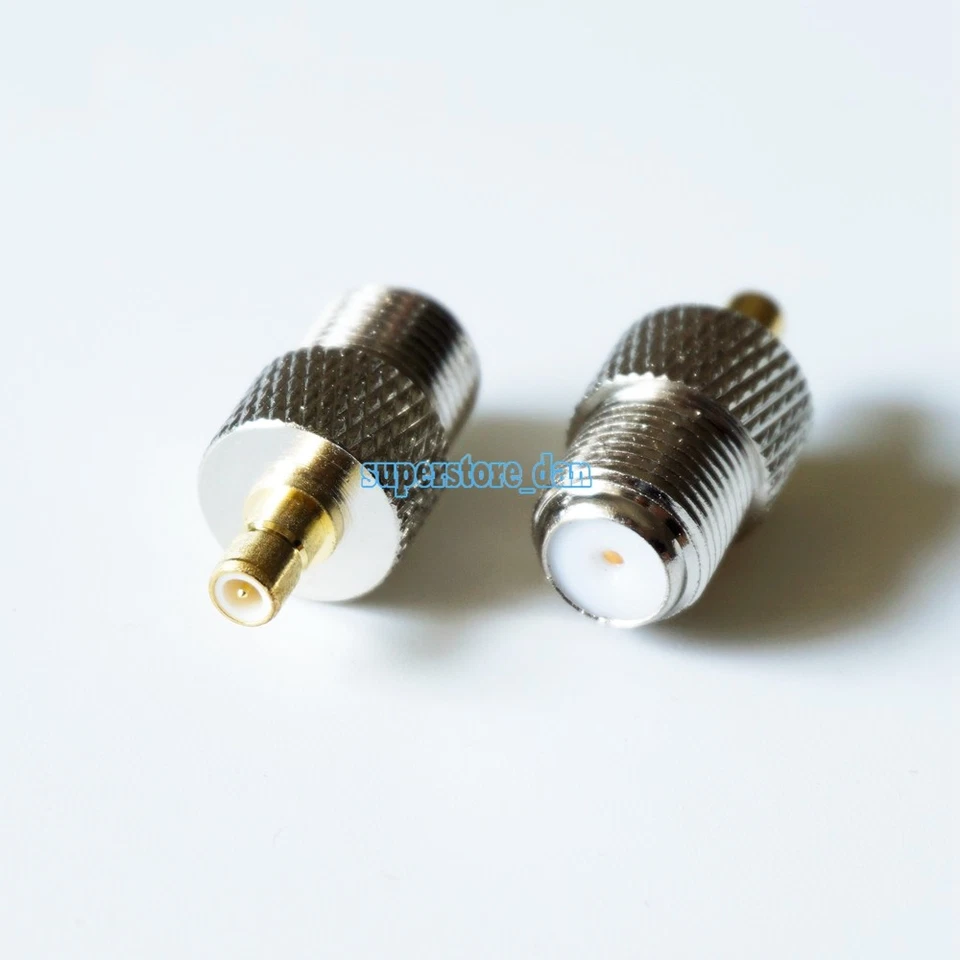 1Pcs SMB male Plug to F Jack female Connector RF coaxial adapter for XM Sirius - Image 1 of 1