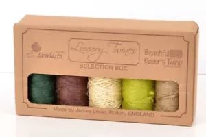 CAJA DE SELECCIÓN DE CORDELES DE LUJO EVERLASTO RÚSTICA - PAQUETE DE VALOR DE 5 CORDELES ARTESANALES - Imagen 1 de 1