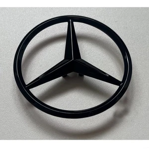 Für Mercedes Benz GLC,X253 Stern Emblem Heck Abzeichen A2538170016 Schwarz-Glanz - Picture 1 of 5