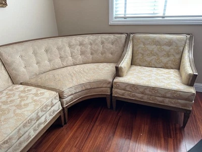 Vintage Victorian 4 piece Sofa Set  - Image 1 of 4